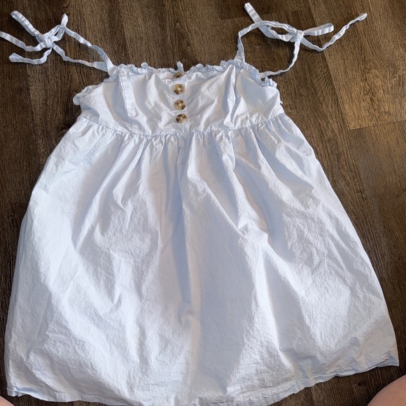 Urban Outfitters Dresses & Skirts - NWOT~URBAN OUTFITTERS~BLUE~LINED~EMPIRE WAIST~ADJUSTABLE STRAPS DRESS Size Small